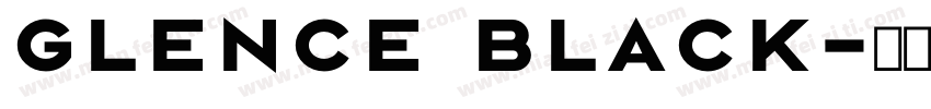 Glence Black字体转换